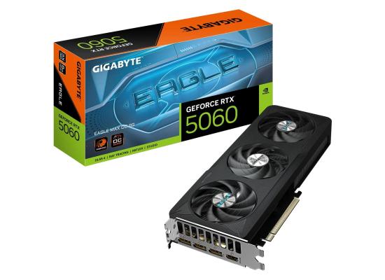 GIGABYTE GeForce RTX 5060 EAGLE MAX OC 8GB GDDR7 Graphics Card